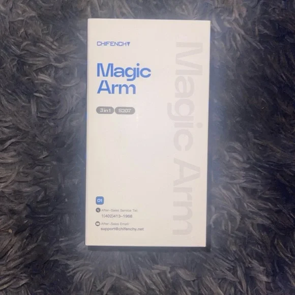 Chifenchy Magic Arm Phone Stand w| Speaker & Alarm Clock - BNWT