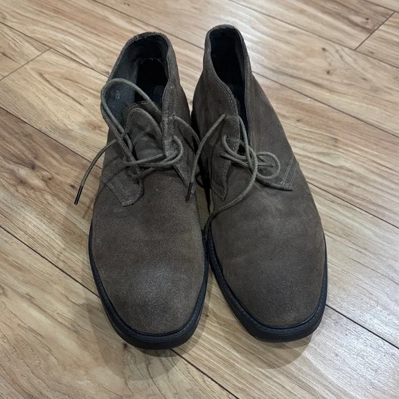 Men's Brown Suede Shoes