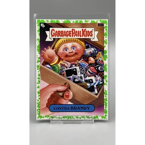 2020 Garbage‎ Pail Kids Booger Green #89B Contra Brandy