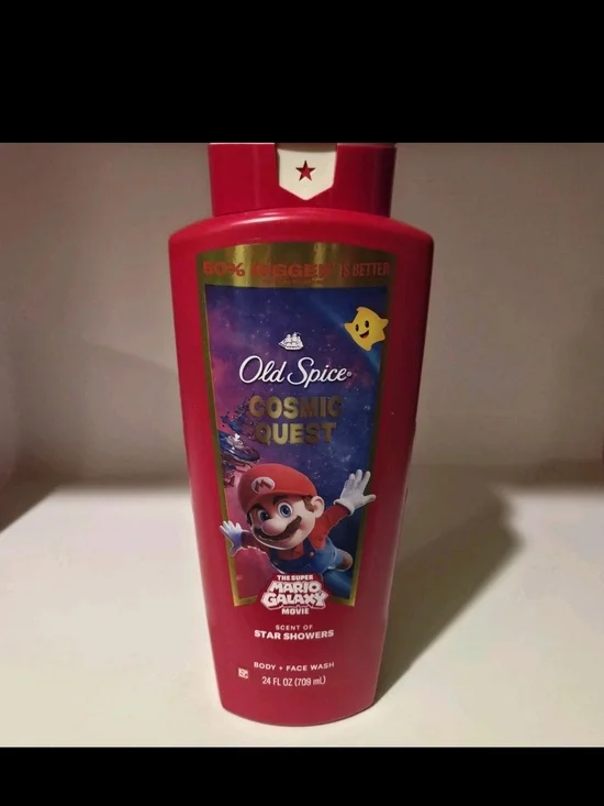 Limited Addition Old Spice Cosmic Quest Body Wash Star Showers Scent 24 fl oz