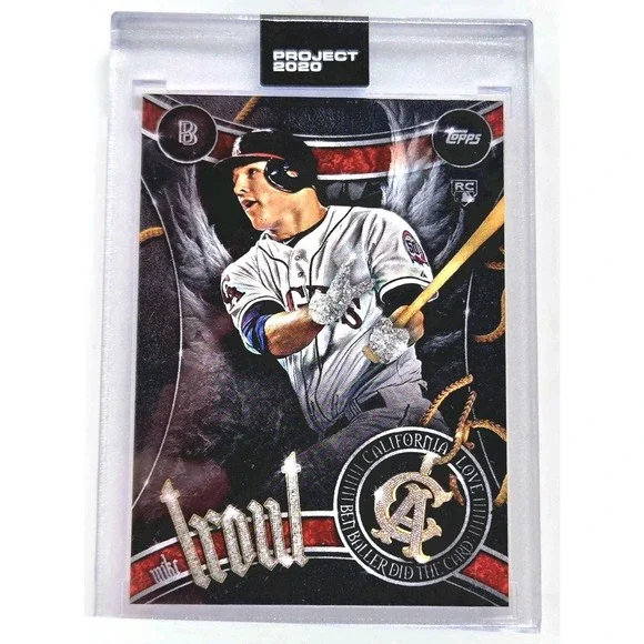 TOPPS PROJECT 2020 - #51 Mike Trout 2011 Topps Update #US175 RC by Ben Baller