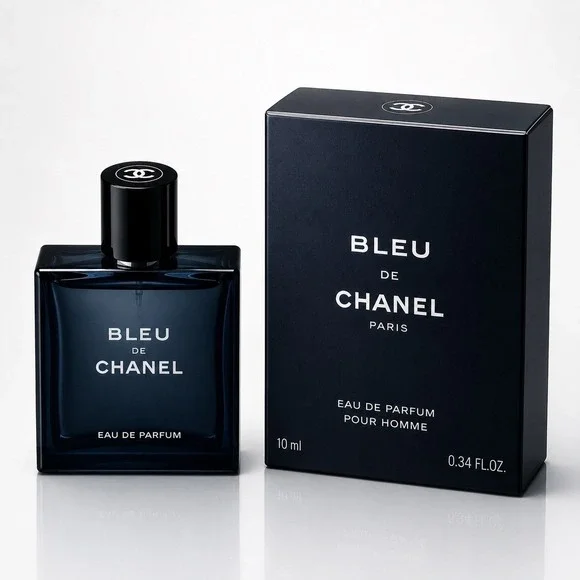 Chanel Bleu de Chanel Eau de Parfum Pour Homme Mini Travel Splash Size 10mL
