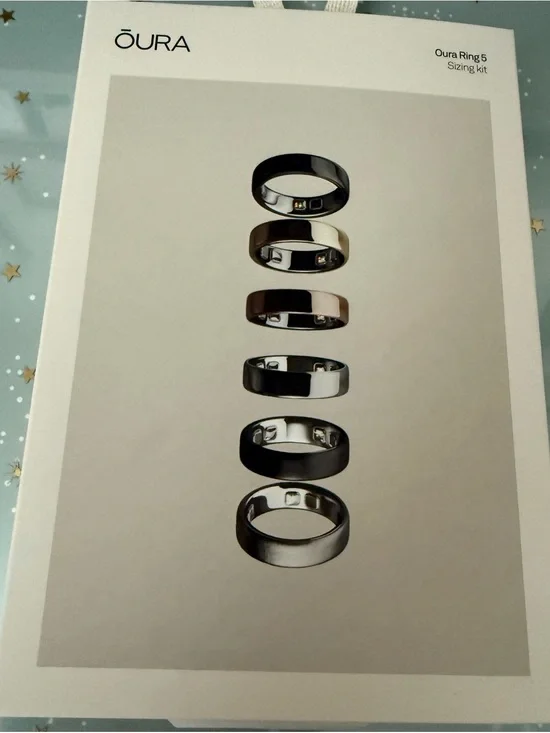 Oura Ring 5 Sizing Kit.