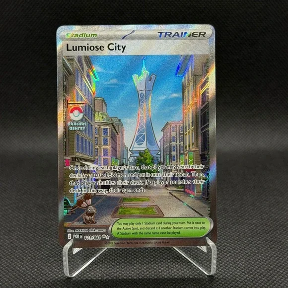 Lumiose City 2026 Perfect Order Ultra Rare Full Art Pokémon Card NM
