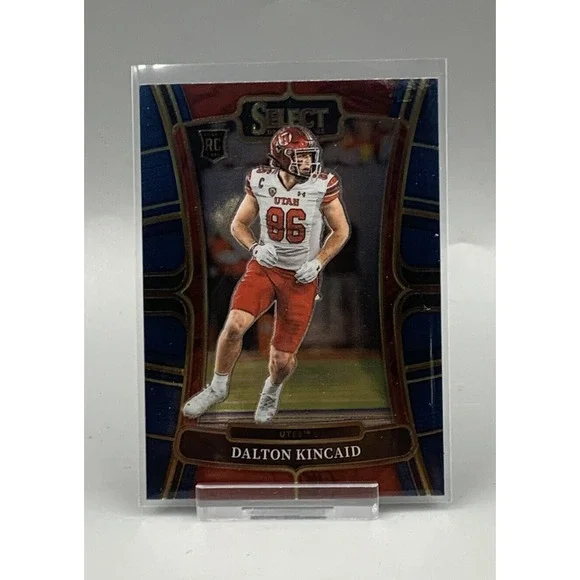 Dalton Kincaid *2023 Panini Select Draft*‎ Base Concourse RC #18-Utah
