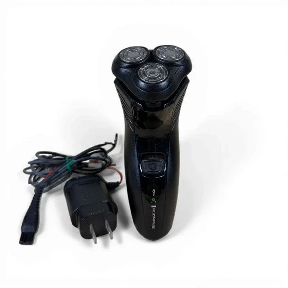 Remington R-4110 Cordless Rotary Shaver Black Electric Razor Trimmer Flex Tech‎