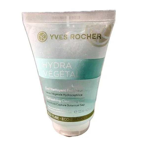YVES‎ ROCHER Hydra Vegetal Refreshing Cleansing Gel 4.2 oz Eco See Description