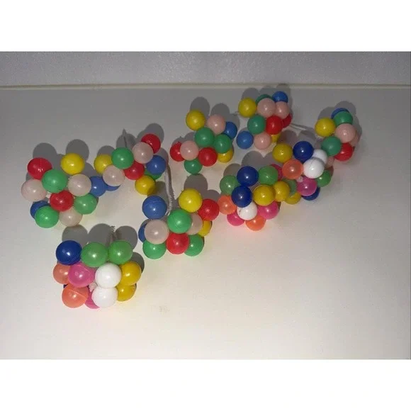 Vintage Cake Topper Lot Festive Balloon Clusters 10 Pcs Retro