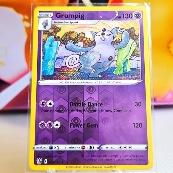 Grumpig 056/163 Pokémon TCG Reverse Holo Rare