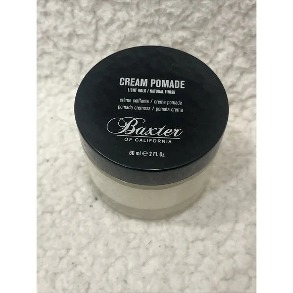 Baxter Cream Pomade‎ 2oz. (60ml) Light Hold, Natural Finish - Brand New