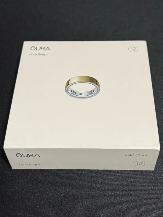Oura Ring 4 in Gold – Size 12