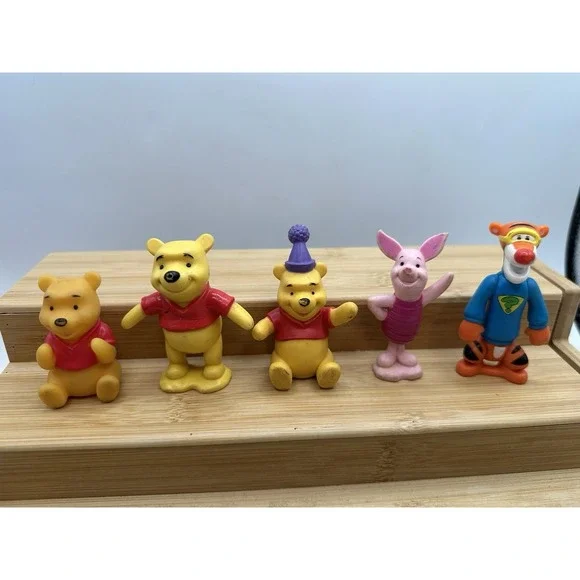 Disney's  Winnie The Pooh,  Tigger Piglet Cake Topper Lot 👀