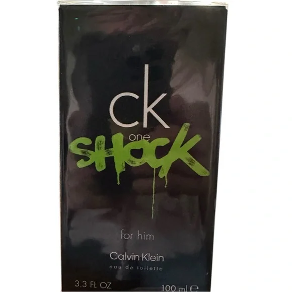 Calvin Klein CK One Shock for Him - Black and Green