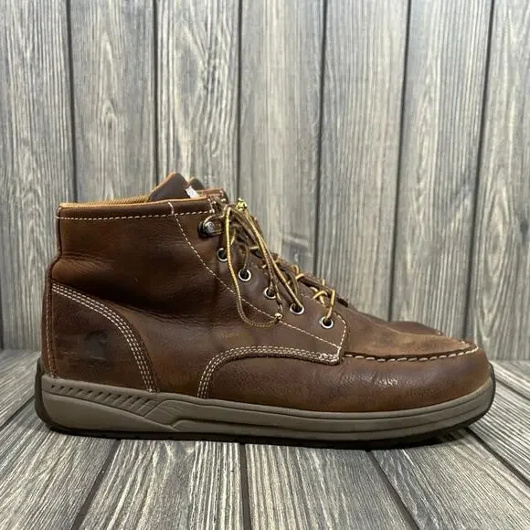Carhartt Men Wedge Moc Toe Chukka Boots 12 Oxford‎ Work Casual CH446 Waterproof