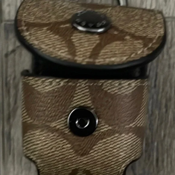 Coach Earbud Case