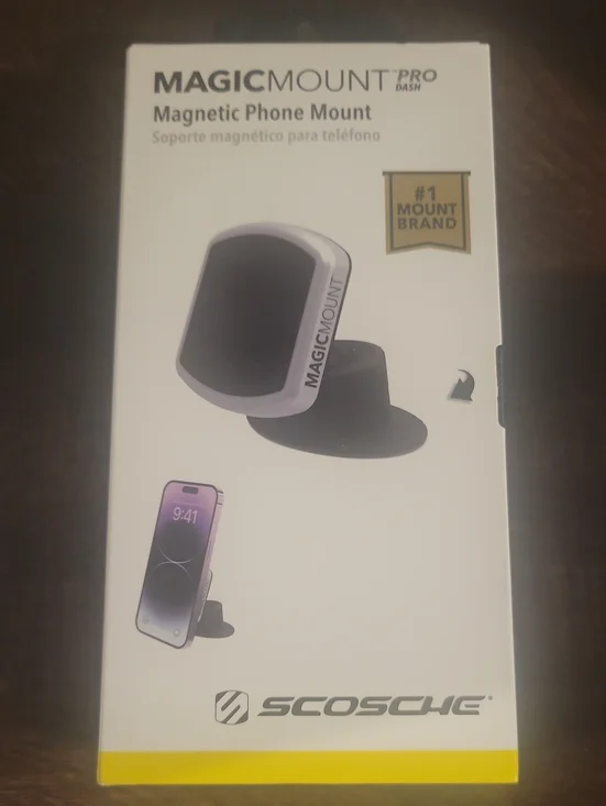 Scosche MagicMount Pro Dash Magnetic Phone Mount - Black