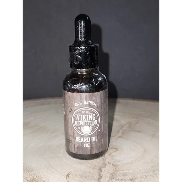 Viking Revolution Unscented Beard Oil for Men‎ - 1 Fl Oz (Pack of 1)~NEW/SEALED