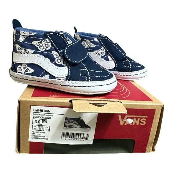 Vans crib shoes