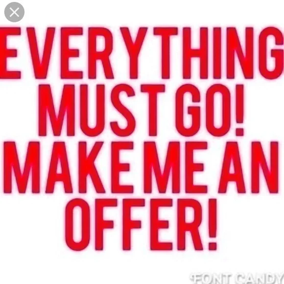 Entire Closet Must Go!!!