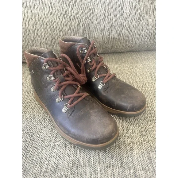 Chaco Frontier Waterproof Boot Java Men's 8.5 J106291 Full Grain Leather New