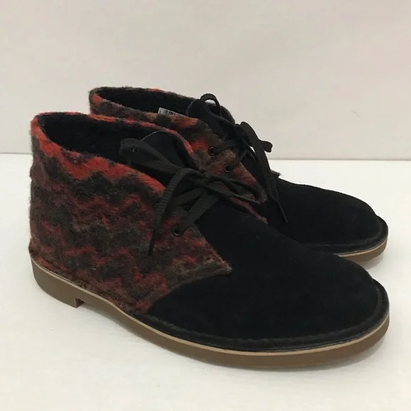 Clarks Men's BUSHACRE 3 MID Wool Chukka Wallabee Boots Shoes Size 8 M