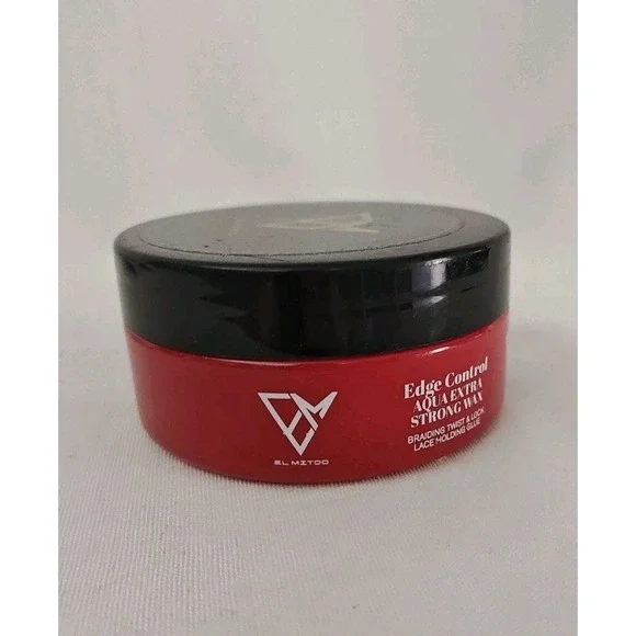 El Mitoo EDGE CONTROL AQUA EXTRA STRONG‎ HAIR WAX Unisex 150 ml 5 oz New