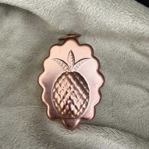 Vintage Pineapple Tart Mold Hanging Miniature Candy Butter Mold