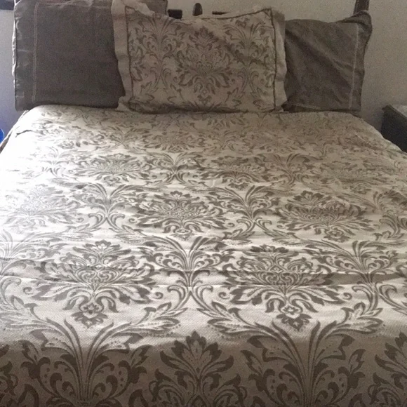 Queen size Comforter and 4 pillow covers