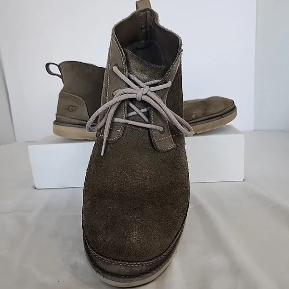 UGG Neumal‎ Grey Suede High Top Men's 15