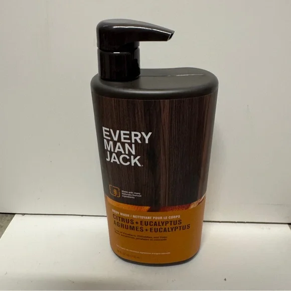 Every Man Jack Citrus Eucalyptus Body Wash 24 OZ