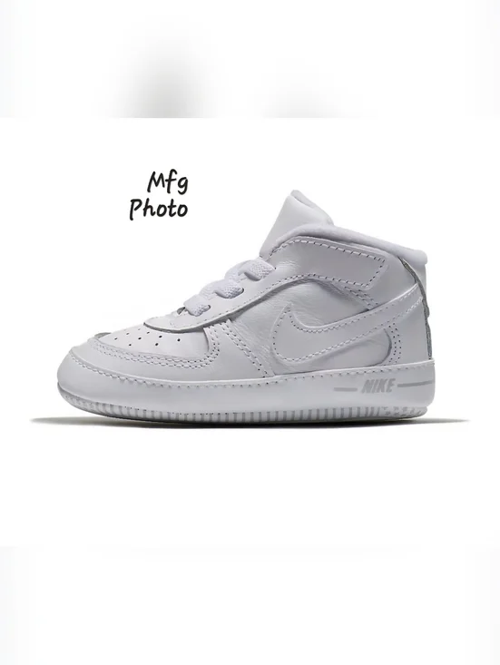 Nike Force 1 CB 'Triple White', Baby 3C