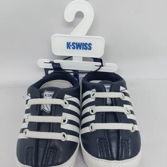 K-SWISS Baby Booties Sneakers Navy Blue Size Size 1(0-3M)