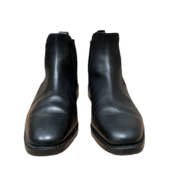 Allen Edmonds LIVERPOOL Chelsea Dress Boots *READ Mens *9.5 & 10 Black Leather