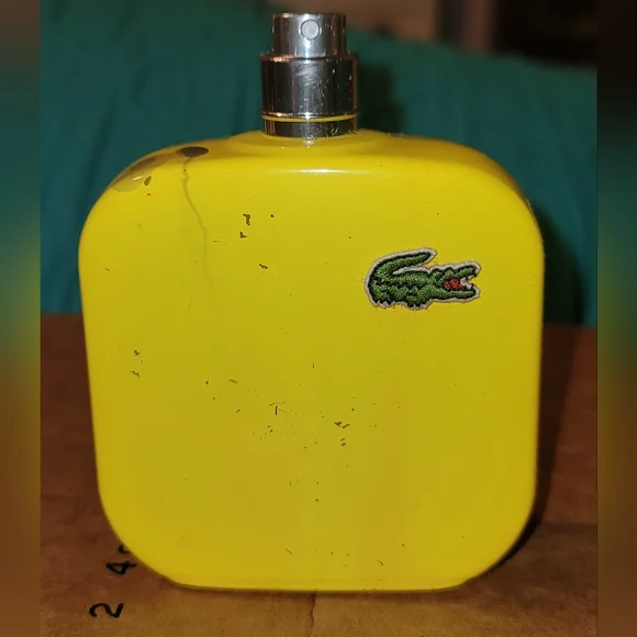Lacoste Eau De Lacoste L.12.12 Jaune 3.3 oz 100ml E.D.T. Tester Spray‎ Fragrance