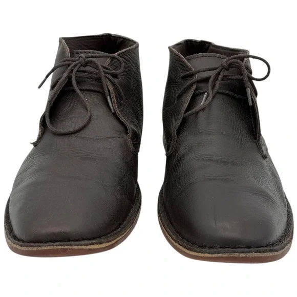 Vito Rossi Men's Dark‎ Brown Leather Chukka Boots Size 12