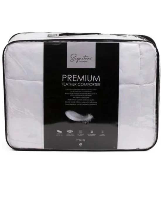 SIGNATURE 260tc lightweight warmth feather duvet insert