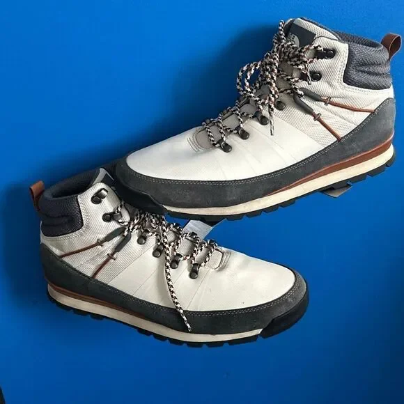 The North Face Back to Berkeley Mid WATERPROOF Vintage White Hiking Boot 12