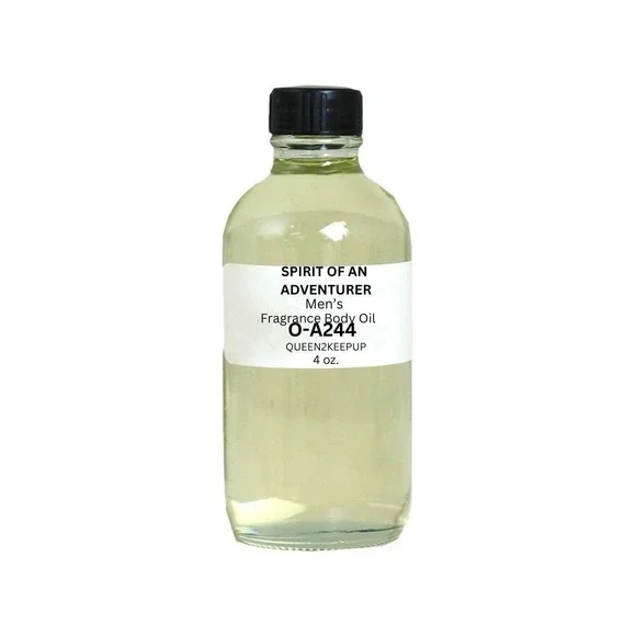Spirit of an Adventurer (Men) Body Oil 4 oz Fragrance All Natural Scent