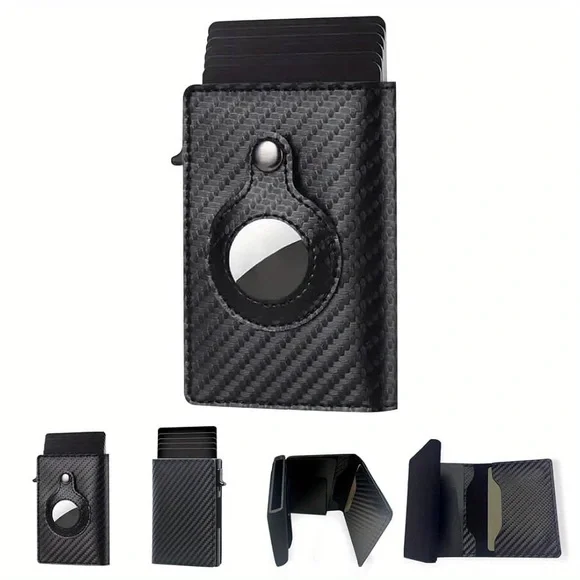 Carbon Fiber Card Holder Case for Smartphones