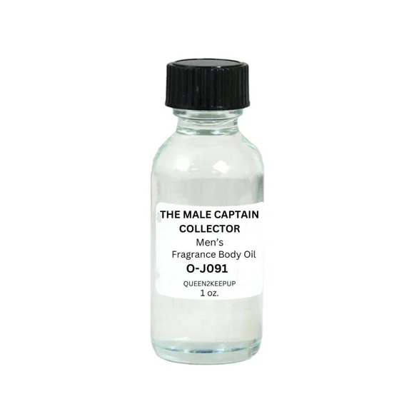 The Male Captain Collector (Men) Body Oil 1 oz Fragrance Pure Uncut Scent