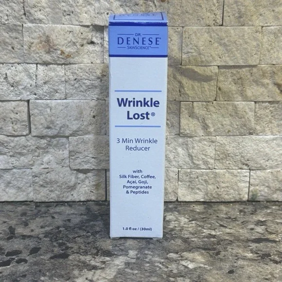 Dr. Denese Wrinkle Lost 3 Minute Wrinkle‎ Reducer 1 oz New in Box