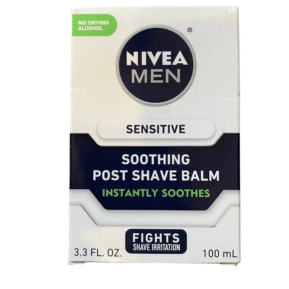Nivea men's soothing post‎ shave balm 3.3fl oz