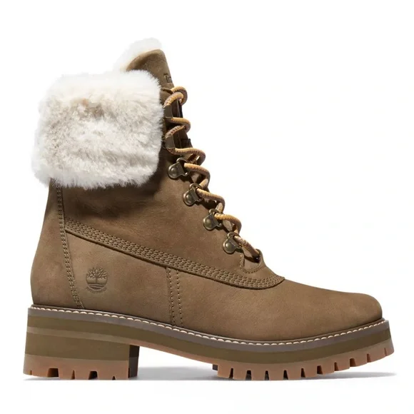TIMBERLAND WOMEN'S COURMAYEUR VALLEY 6-INCH WATERPROOF FAUX-FUR BOOTS