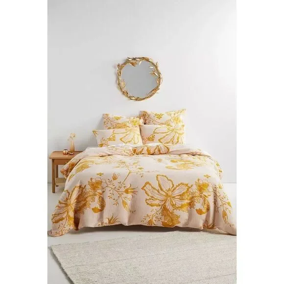 Anthropologie Porte Bonheur Duvet Cover Twin