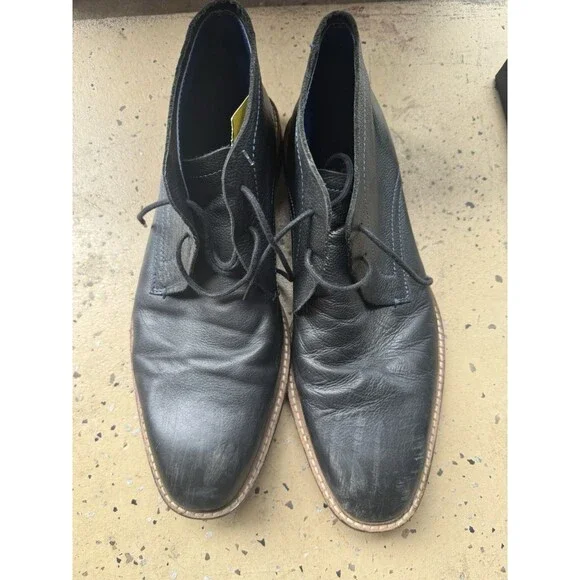 Ted Baker London 10 Black Leather Torsdi 2 FD05450 Shoes