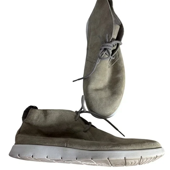 UGG Freamon Grey Suede Chukka Desert Boots Mens 11 1007645