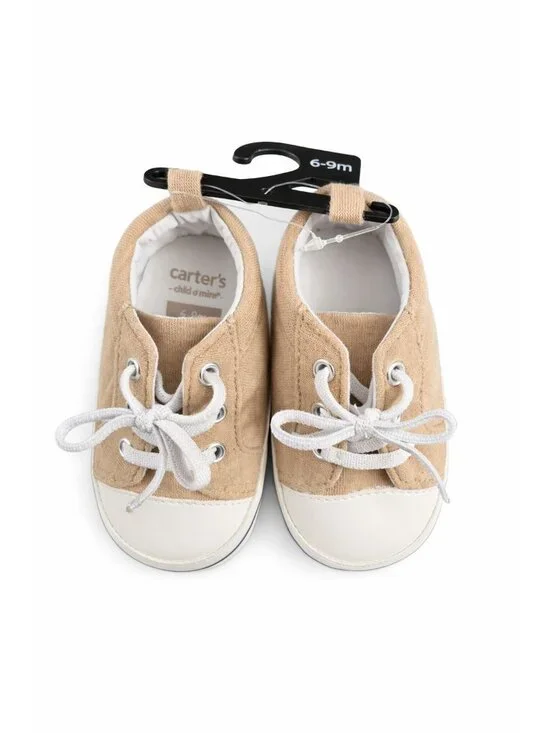 Baby Boy Low Top Sneaker Sizes 6-9 Months NEW - Carter's Child of Mine