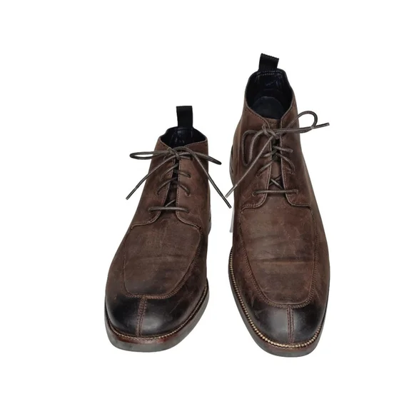 Cole Haan Brown Leather Chukka Boots Men’s Size 10