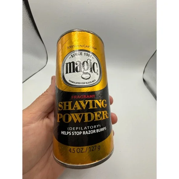 SoftSheen-Carson Magic Fragrant Shaving Powder Depilatory 4.5 oz 1/2 full