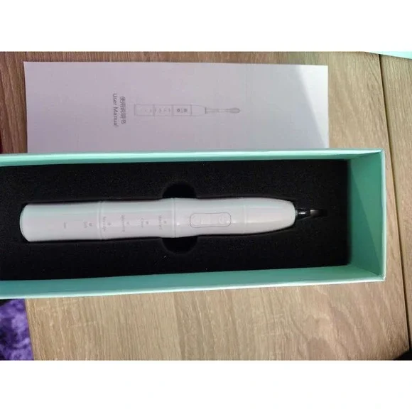 Sonic Electric Toothbrush White Multiple Modes Charging Base‎ USB Cable